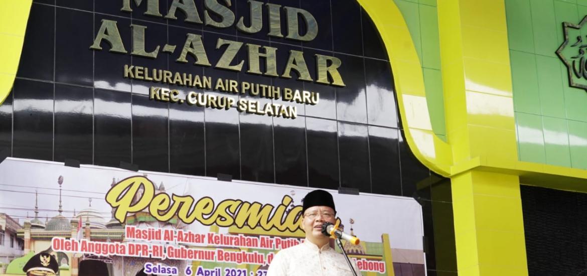 Gubernur Bengkulu Rohidin Mersyah