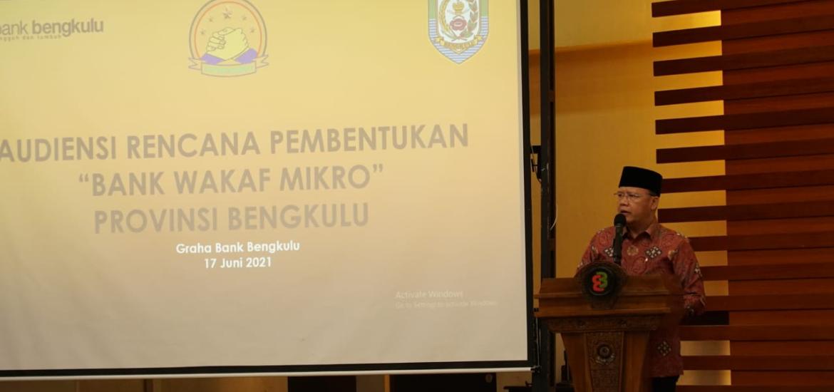 Gubernur Bengkulu Rohidin Mersyah