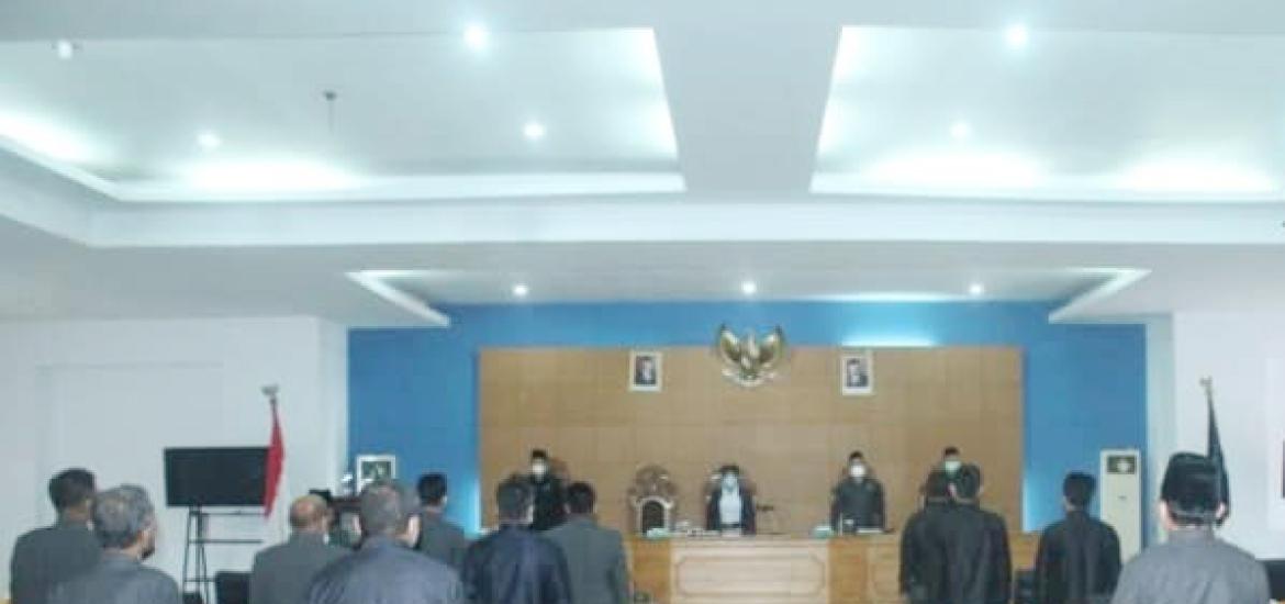 Rapat Paripurna DPRD Kabupaten Bengkulu Utara