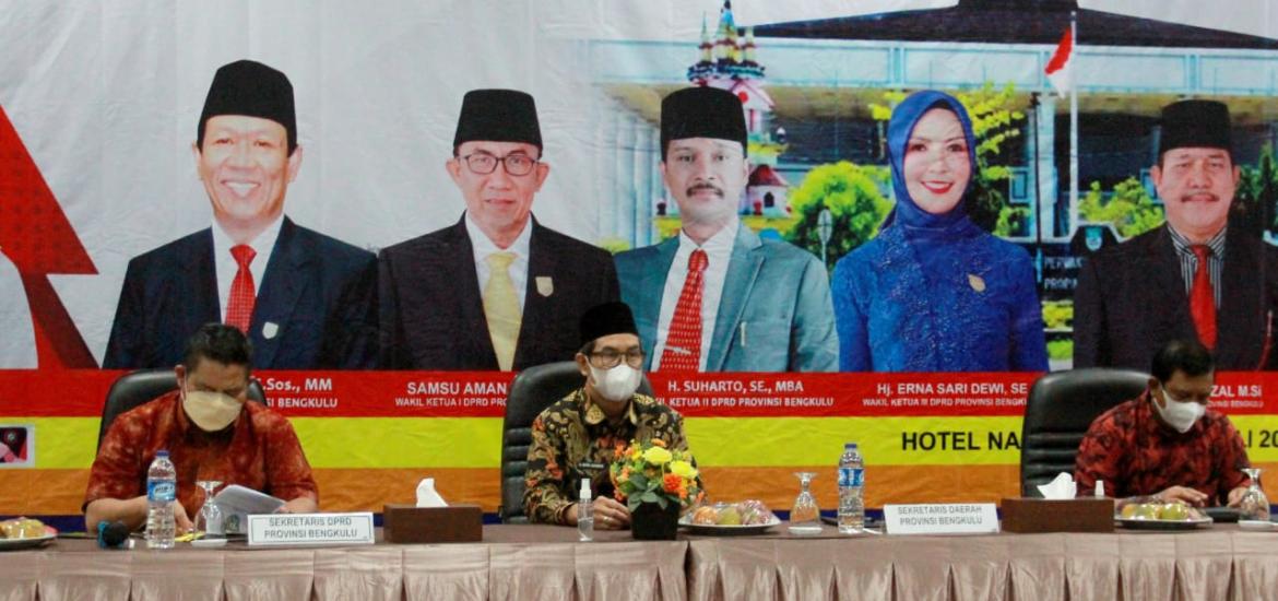 Percepat Pembuatan Perda, Pemprov Bengkulu Lakukan Sosialisasi