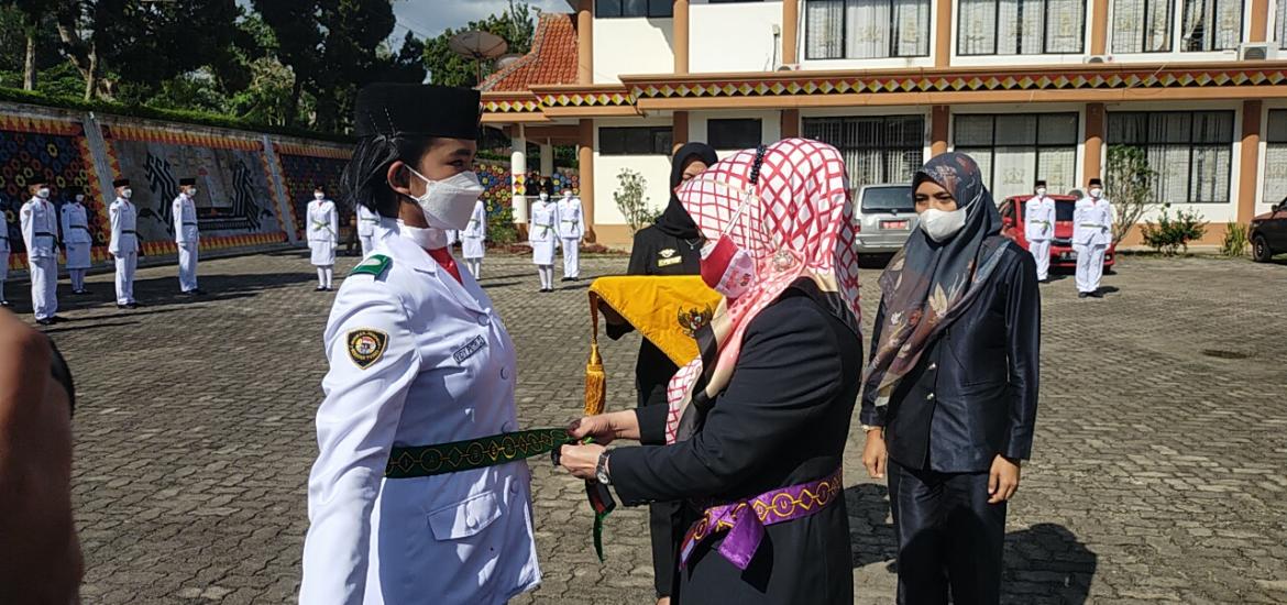 Bupati Kukuhkan Paskibara Kabupaten Tanggamus