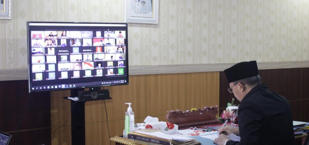Gubernur Rohidin Tandatangani KUA-PPAS APBD-P Provinsi Bengkulu Tahun 2021