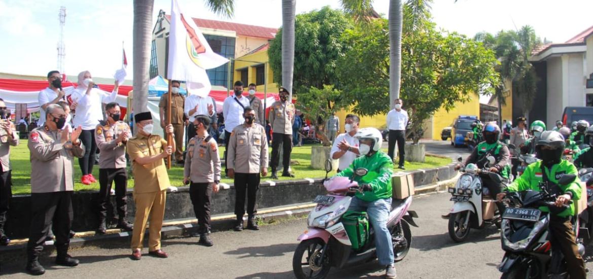 Gubernur Rohidin Apresiasi Vaksinasi dan Bhakti Sosial Ikatan Alumni AKPOL 1997 Batalyon Wira Pratama