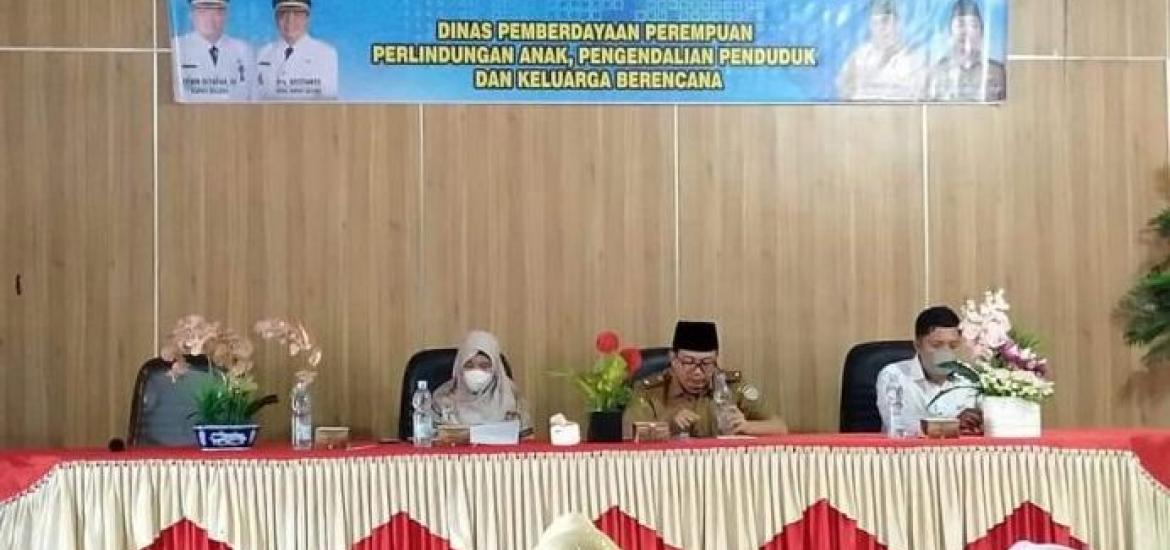 Plt Kepala Bappeda Pimpin Rapat Gugus Tugas KLA dan Rencana Aksi Daerah