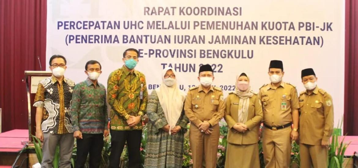 Sekda Hamka Buka Rakor Percepatan Jaminan Kesehatan Semesta Melalui Pemenuhan Kuota PBI-JK