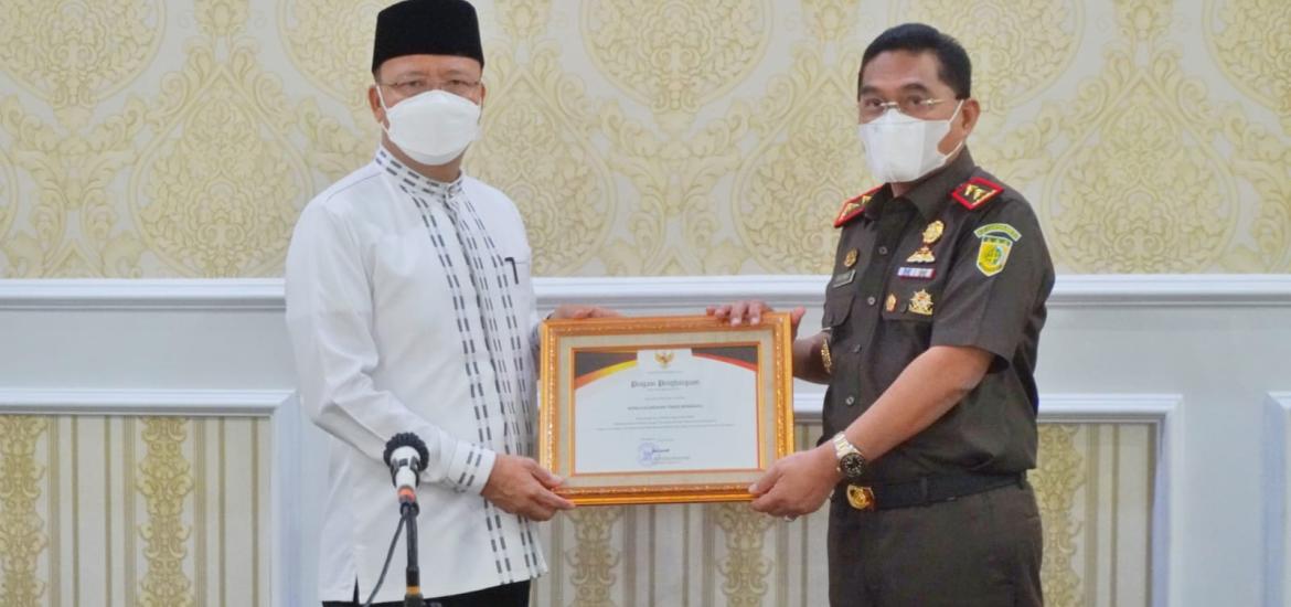 Gubernur Rohidin Apresiasi Dukungan Kejati dalam Penataan Aset Pemprov Bengkulu
