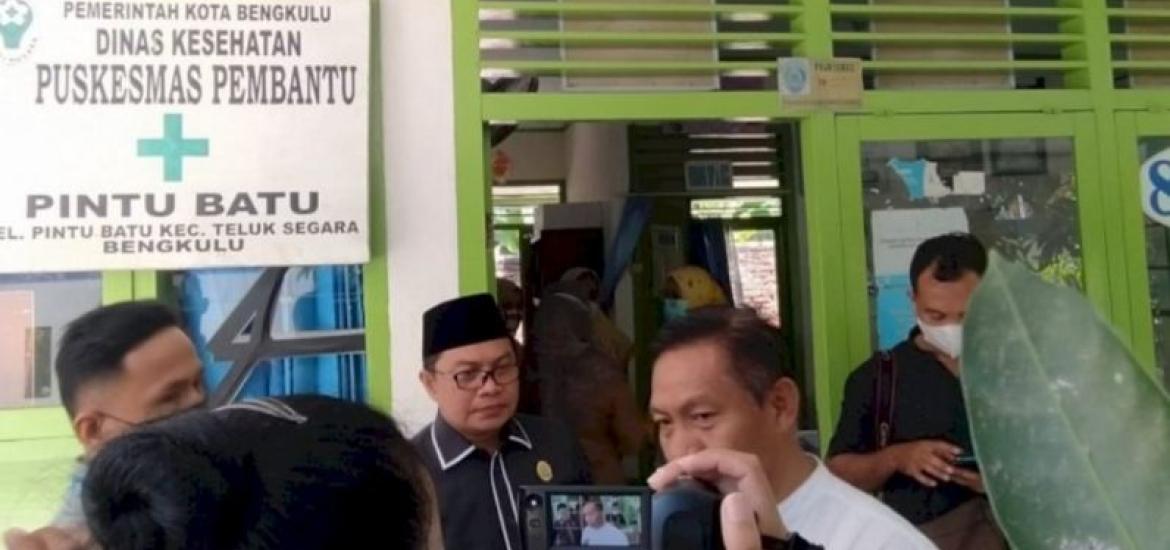 Komisi I DPRD Kota Bengkulu Sidak ke 3 Puskesmas Pembantu
