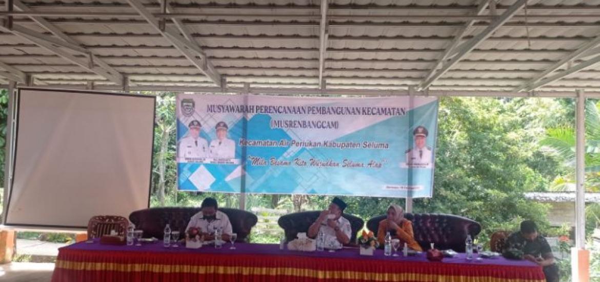 Musrenbang Kecamatan Air Periukan