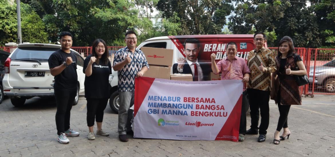 Lion Parcel Donasikan Mainan Edukasi ke Bengkulu Selatan