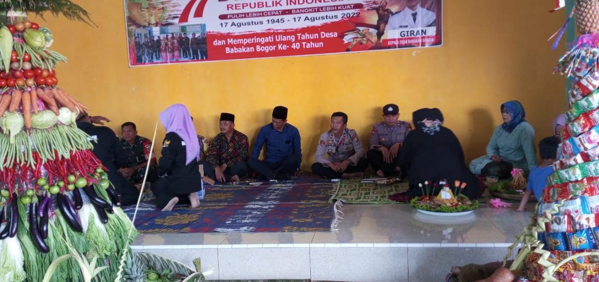 Desa Babakan Bogor Gelar Sedekah Bumi