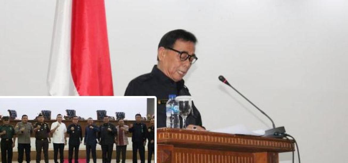 Rapat Paripurna Penyampaian Jawaban Bupati Atas Pandangan Umum Fraksi-Fraksi DPRD Kepahiang