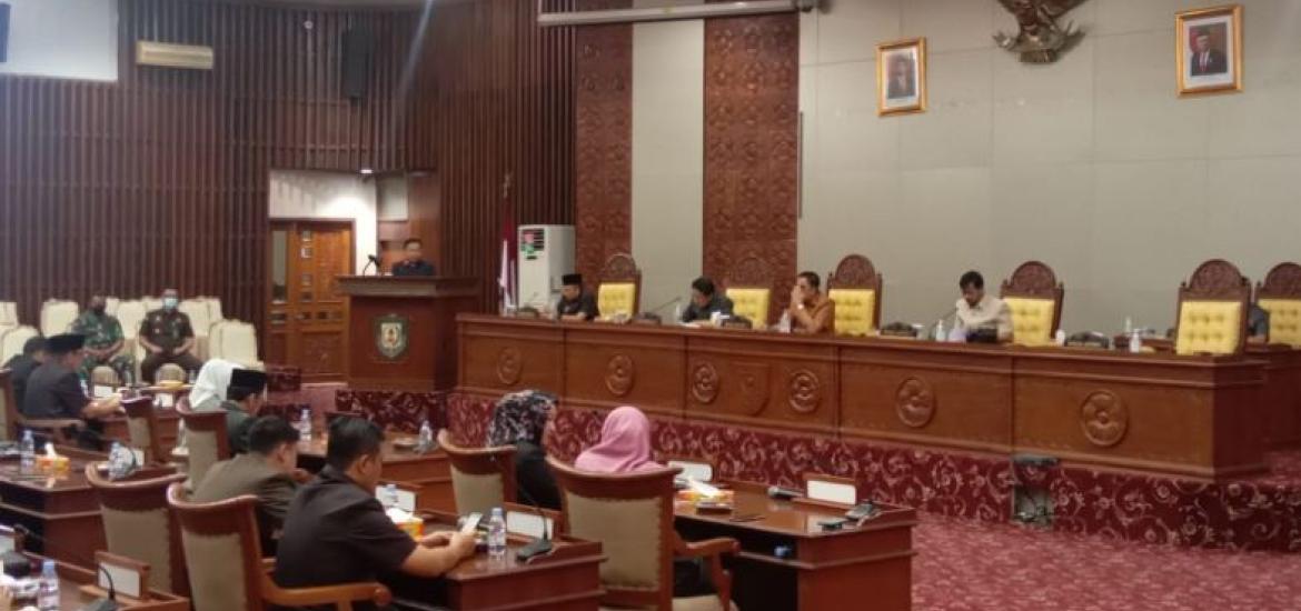 DPRD Provinsi Bengkulu Gelar Paripurna Laporan Hasil Reses