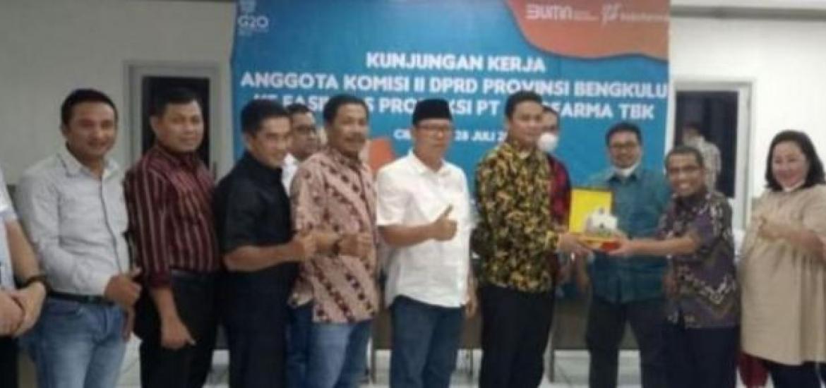 Dewan Komisi II Provinsi Bengkulu Kunker ke BUMN Bidang Farmasi