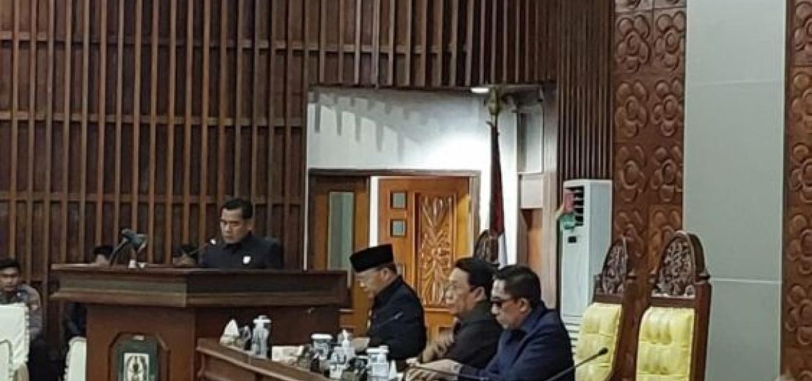 DPRD Provinsi Bengkulu Tetapkan Jadwal Pengesahan APBD-P 2022 dan APBD 2023