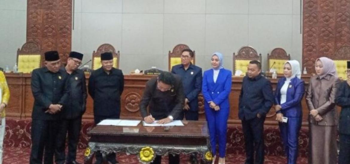 DPRD Provinsi Bengkulu Gelar Paripurna Pengesahan APBD-P Tahun Anggaran 2022