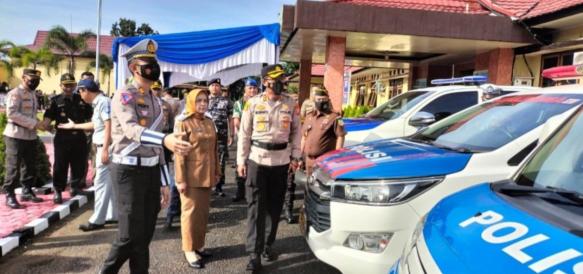 Wabup Mukomuko Hadiri Apel Gelar Pasukan Operasi Zebra Nala 2022
