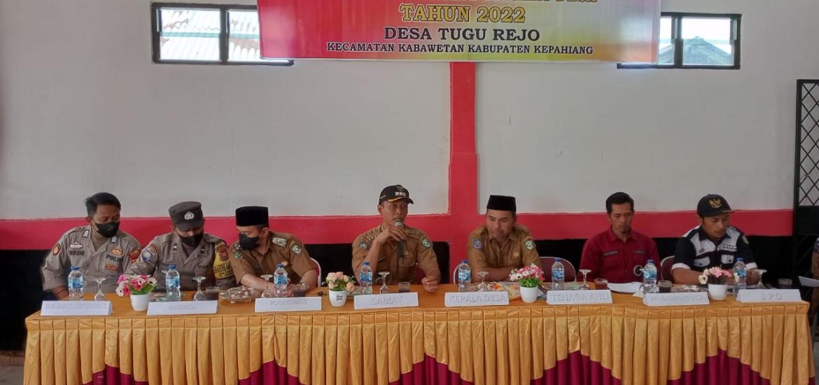  Musyawarah Rembuk Stunting Desa Tugu Rejo