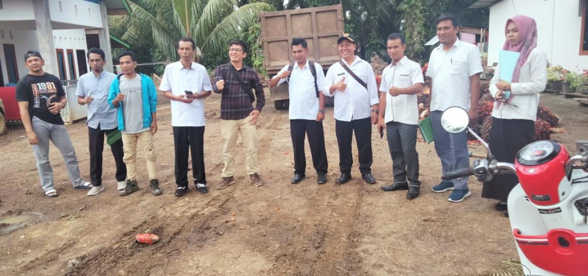 Dewan Mukomuko Realisasikan Pokir Untuk Pembangunan Jalan di Kecamatan Teramang Jaya