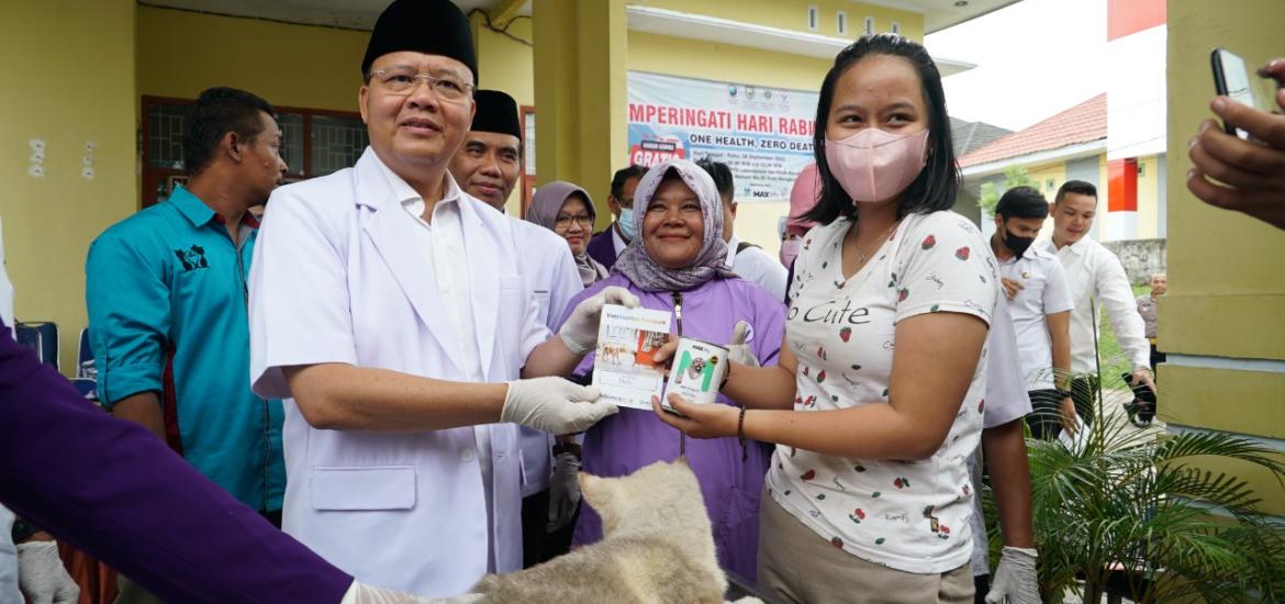 Gubernur Rohidin Targetkan Bengkulu Bebas Rabies 2030