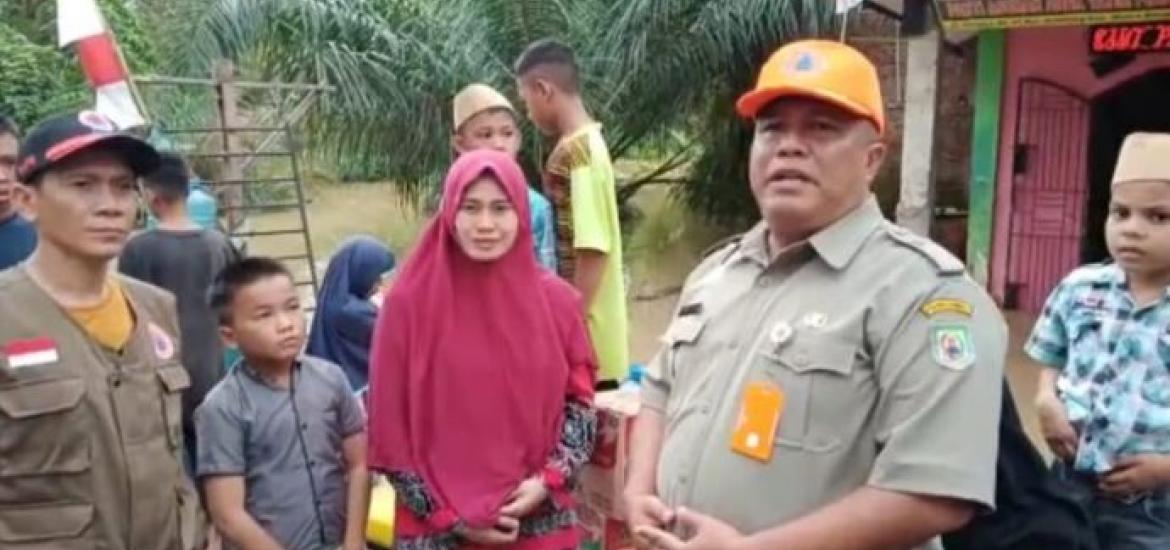 BPBD PRovinsi Bengkulu Salurkan Sembako ke Panti Asuhabn Kasih Sayang