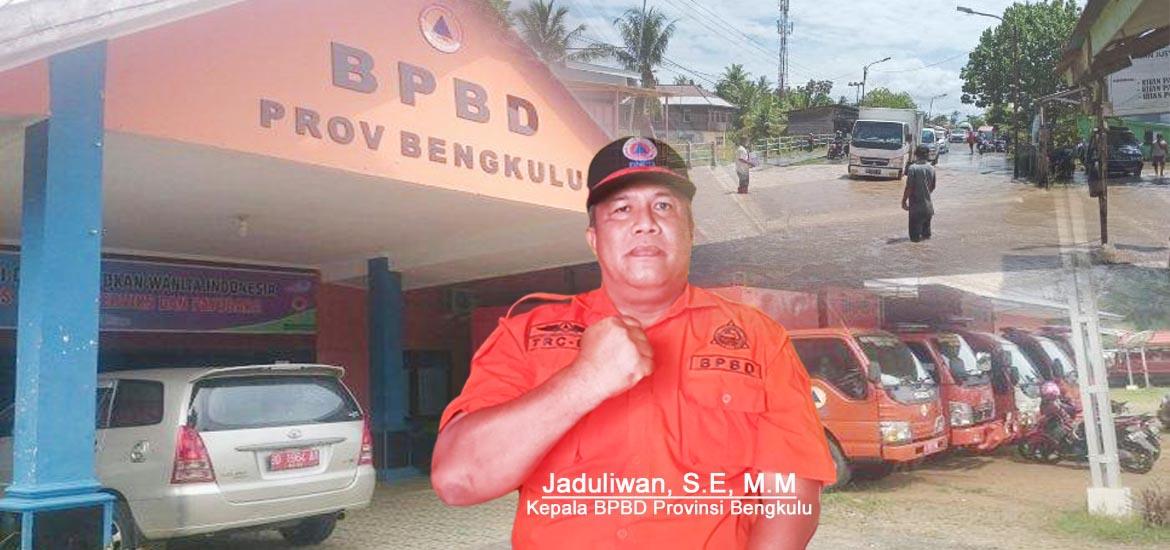 BPBD Provinsi Bengkulu Teus Lakukan Koordinasi Penanganan Dampak Banjir