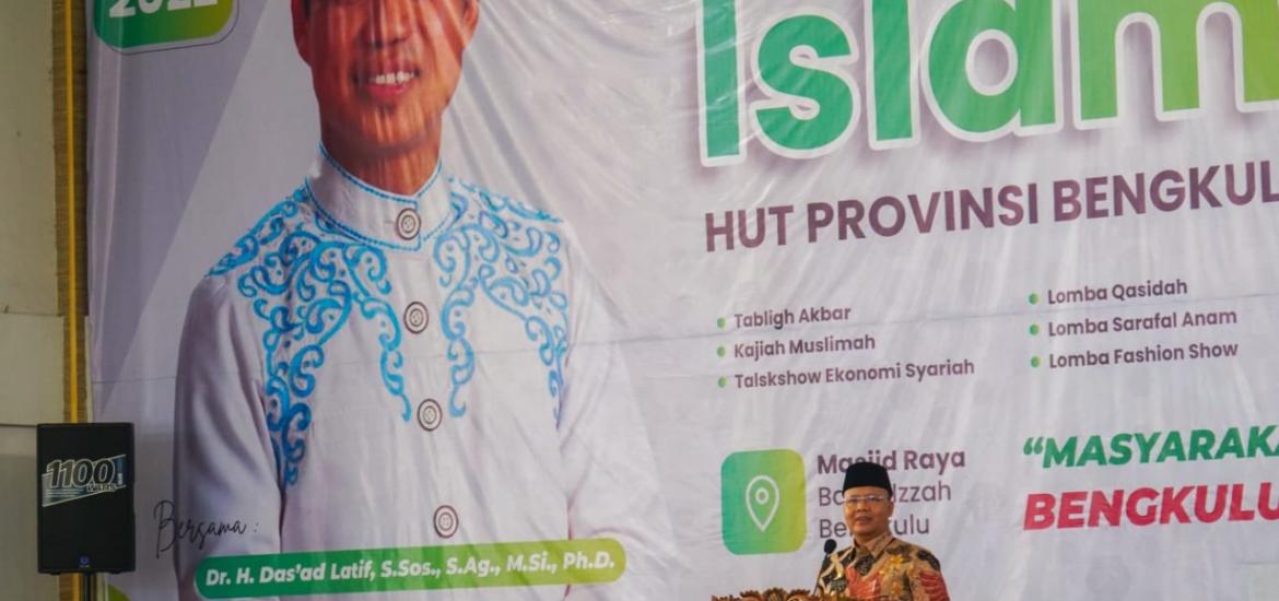 Pemprov Bengkulu Siap Jadikan Gebyar Islami Festival Tahunan