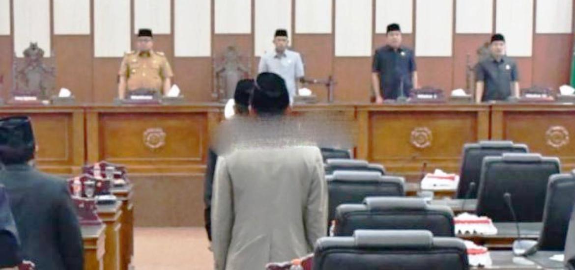 Rapat Paripurna DPRD Kota Bengkulu
