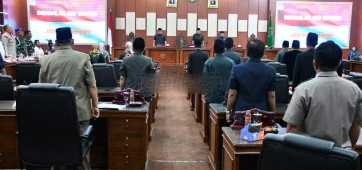 Rapat Paripurna DPRD Kota Bengkulu