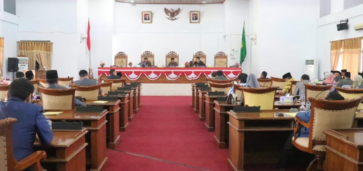 Rapat Paripurna DPRD Seluma