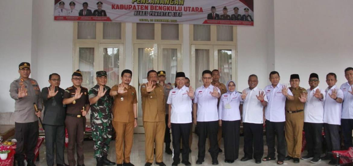 Pencanangan Kabupaten Bengkulu Utara Bebas Pungli