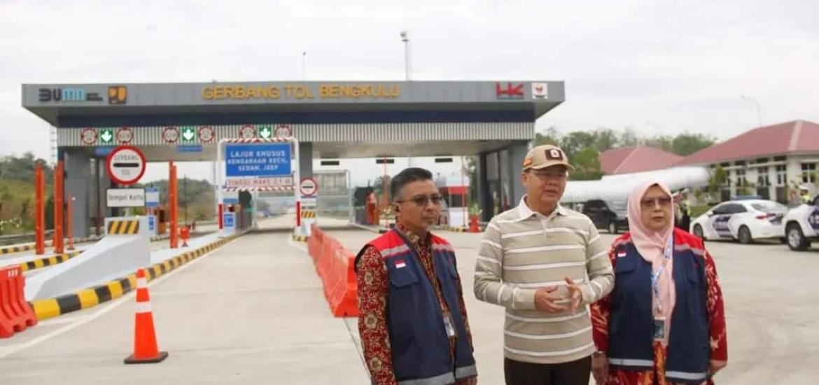 Peresmian Tol Bengkulu - Taba Penanjung