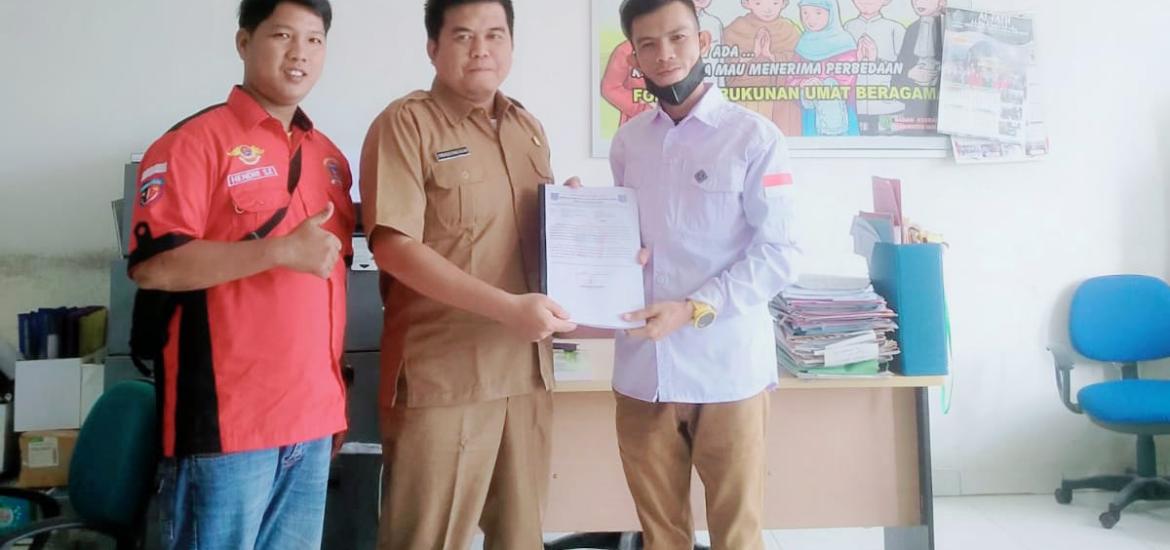 DPC-PWDPI MUBA Rampungkan Berkas Ke Kesbangpol MUBA 