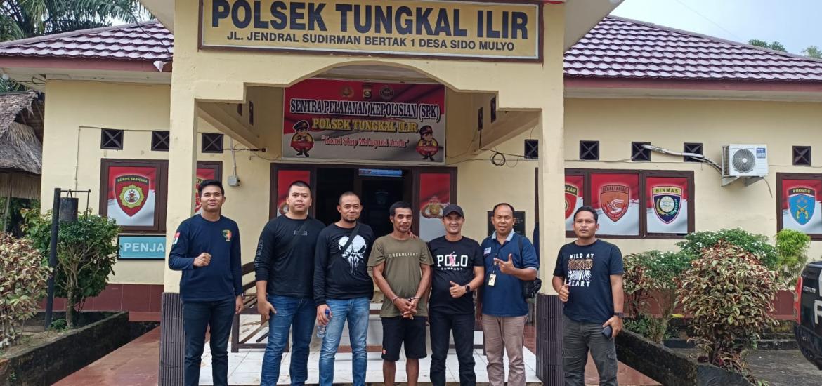 Pelaku Pembacokan Ditangkap Polsek Tungkal Ilir Banyuasin