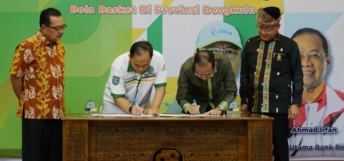 Gubernur Rohidin Dorong Cabor Basket Berkembang Secara Berjenjang