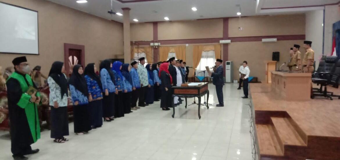 Pemkot Bengkulu Kembali Mutasi Pejabat Eselon III dan IV