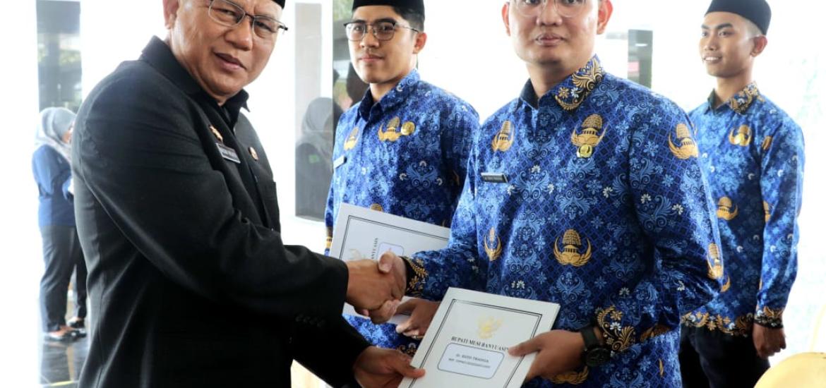 Pj Sekda Muba Ambil Sumpah/Janji PNS Pemkab Muba Tahun 2023