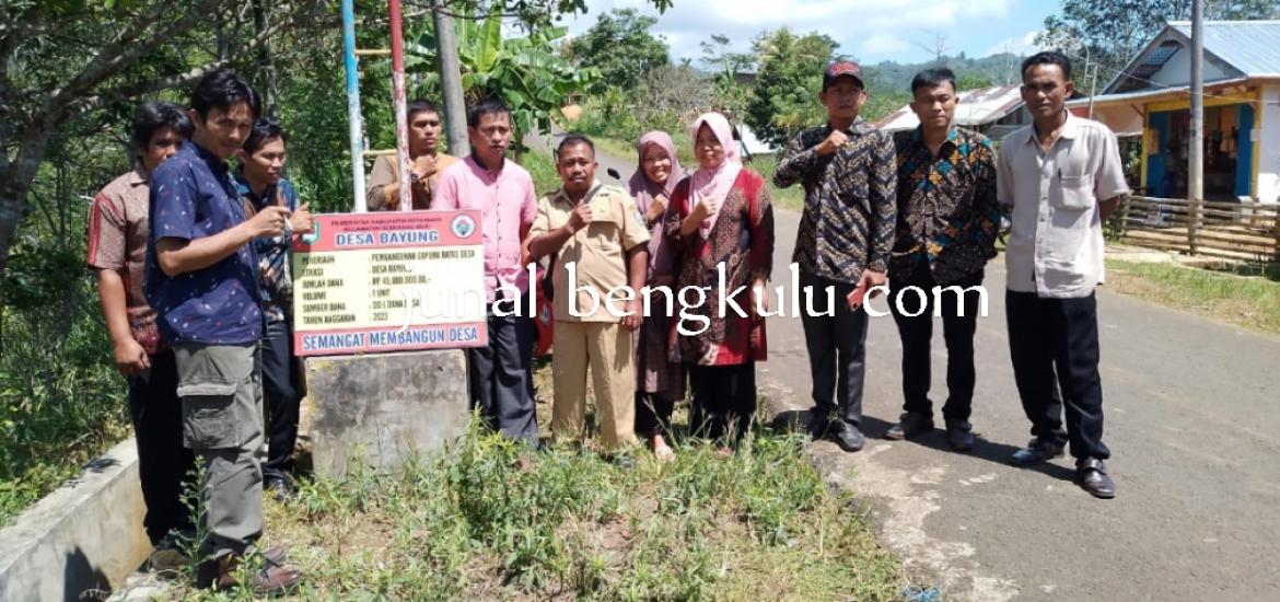 Titik Nol Pra kegiatan di Desa Bayung