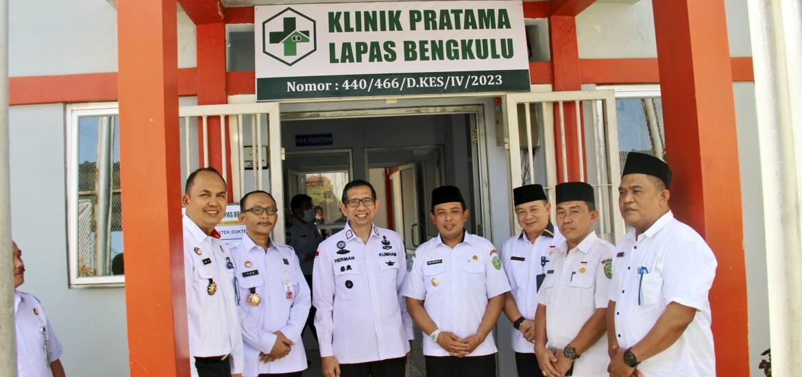 Lapas Kelas II A Bengkulu Miliki Izin Operasional Klinik Pratama