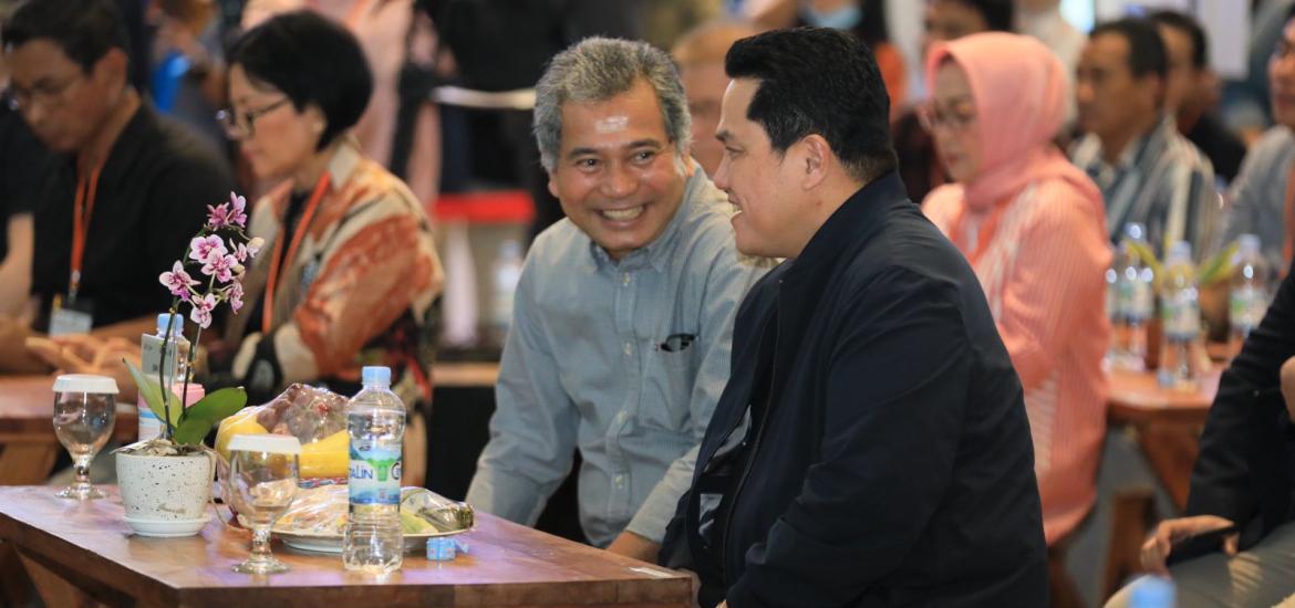Erick Thohir Buka BRI & Pegadaian ICF 2023, BUMN Terbukti Jadi Solusi Ekosistem Kopi Nasional