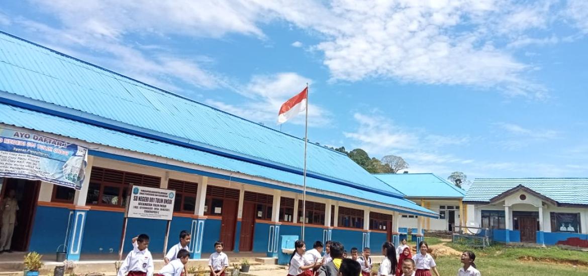 Dorong Kemajuan Pendidikan, BRI Renovasi SDN 001 Tulin Onsoi di Pelosok Nunukan