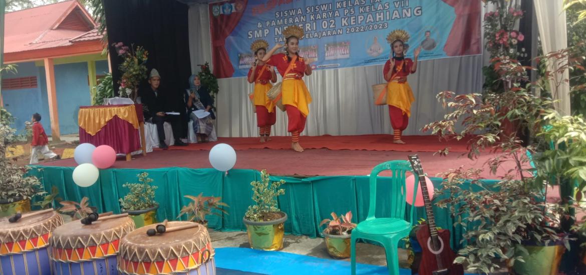 Kegiatan Pelepasan Siswa-Siswi dan Pameran Karya P5 Kelas VII SMPN 2 Kepahiang
