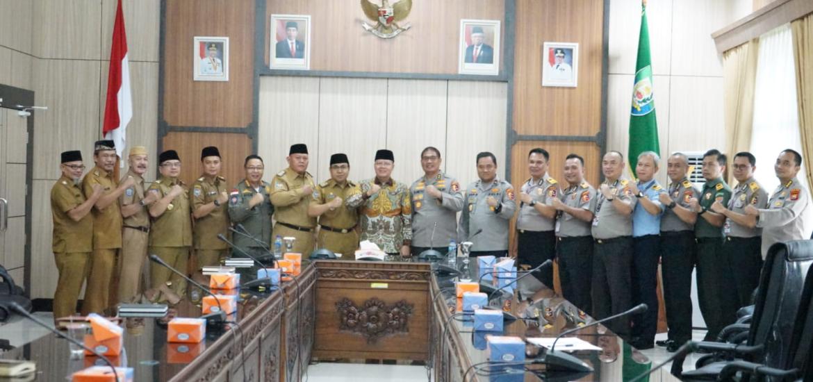 Pemprov Bengkulu Terima Kunjungan Peserta Didik Sespimti Polri Dikreg Ke-32