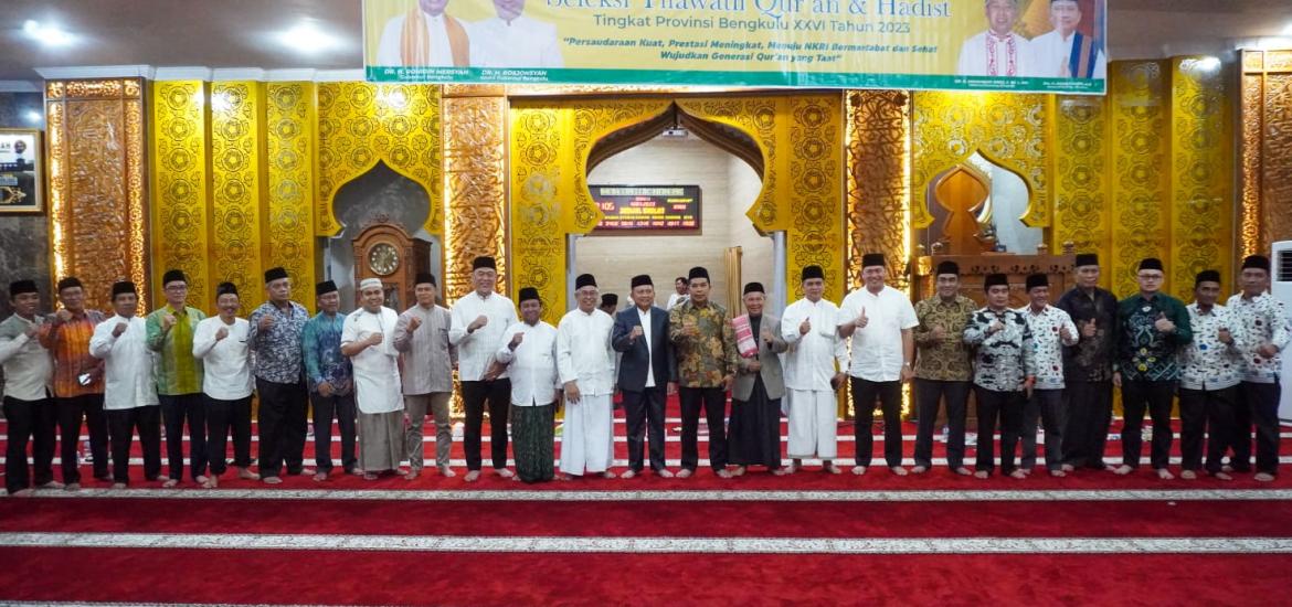 Seleksi Tilawatil Qur'an dan Hadis Tingkat Provinsi Bengkulu Resmi Dibuka