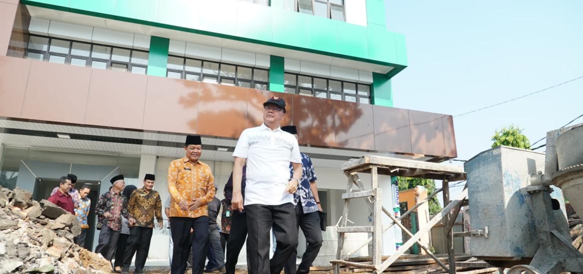 Gubernur Rohidin Tinjau Pembangunan Rumah Sakit Muhammadiyah Bengkulu 