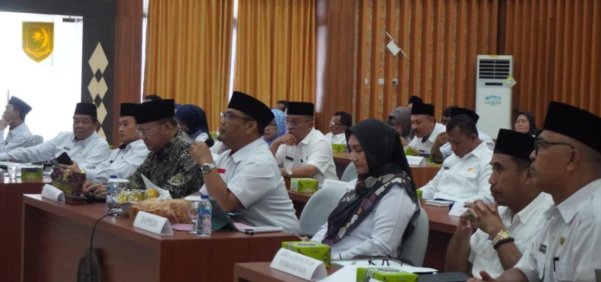 Presentasikan SAKIP 2023, Gubernur Rohidin Harapkan Kinerja Lebih Baik