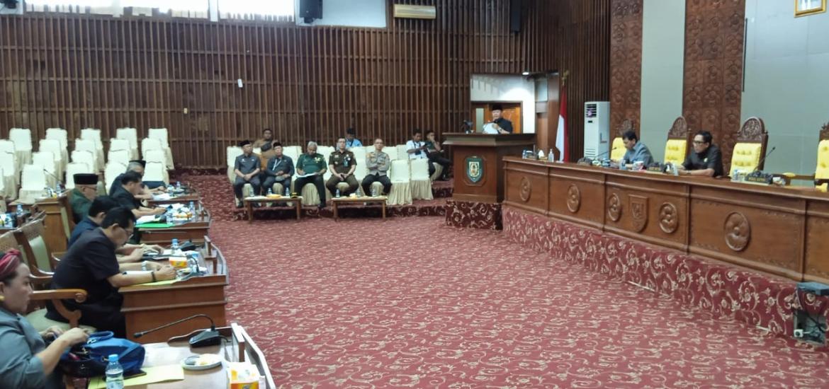 Peripurna DPRD provinsi Bengkulu