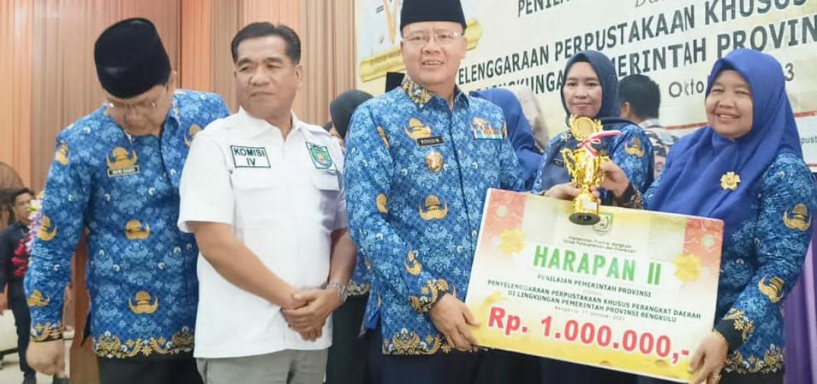Gubernur Rohidin Tekankan OPD Bangun Perpustakaan untuk Meningkatkan Literasi