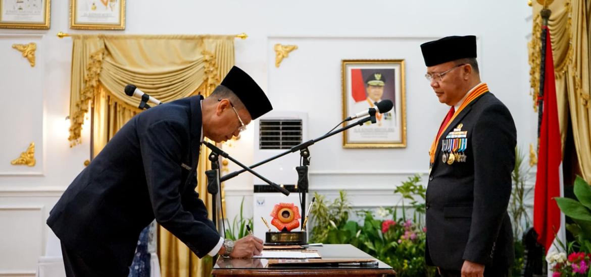 Isnan Fajri Sekdaprov Bengkulu Definitif