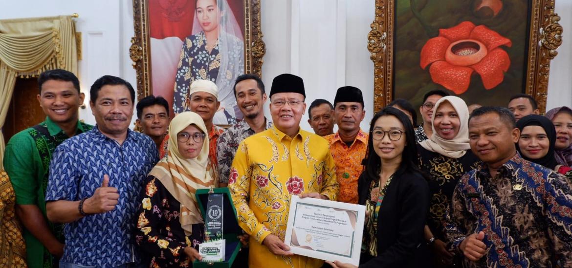 Gubernur Rohidin Harapkan Bank Sampah Jadi Solusi Permanen Masalah Sampah di Kota Bengkulu