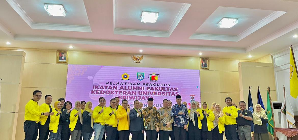 Pelantikan Pengurus IKA FK UNSRI Provinsi Bengkulu periode 2023-2028